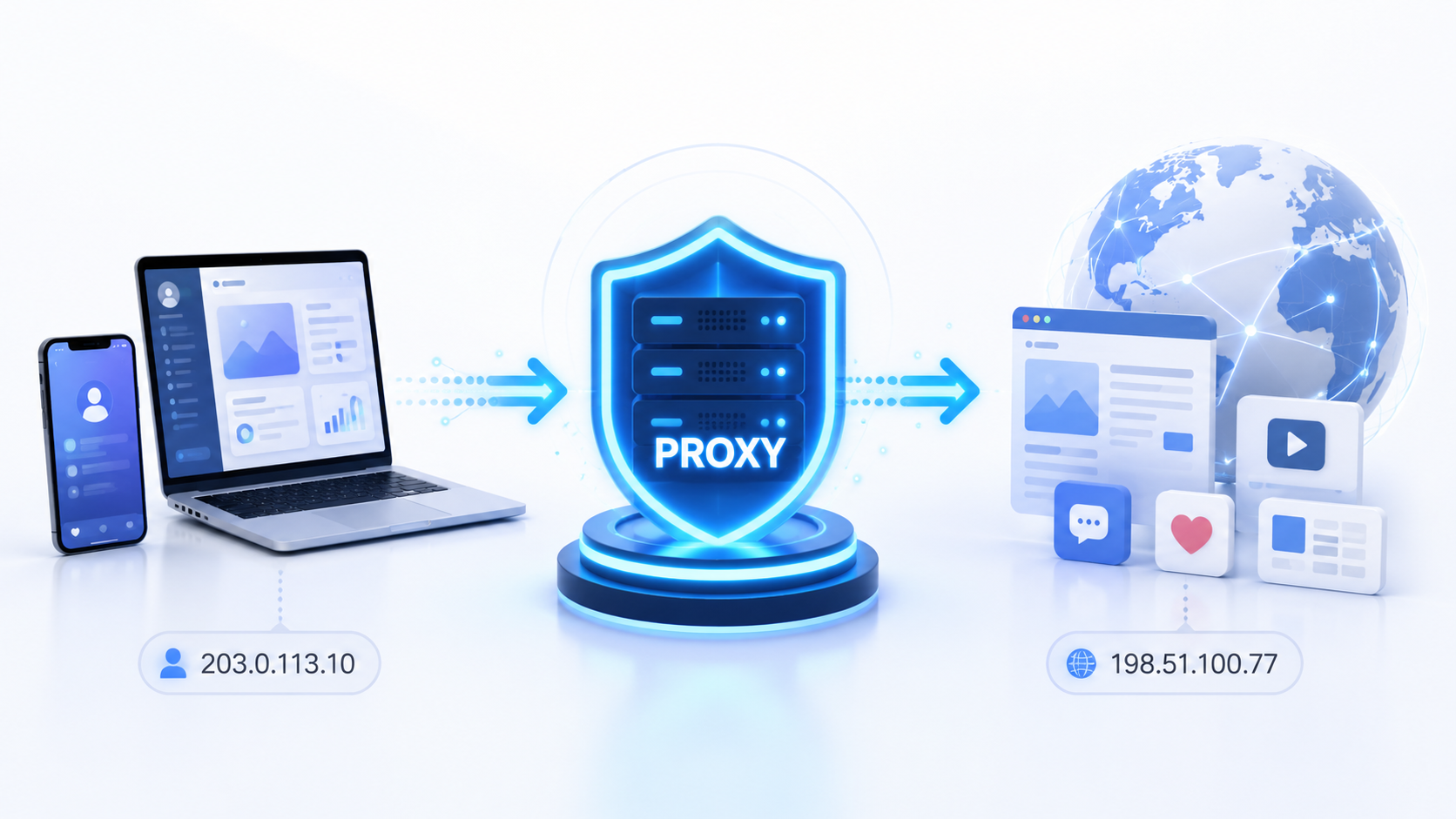 Proxy là gì? Tìm hiểu về proxy dễ hiểu nhất