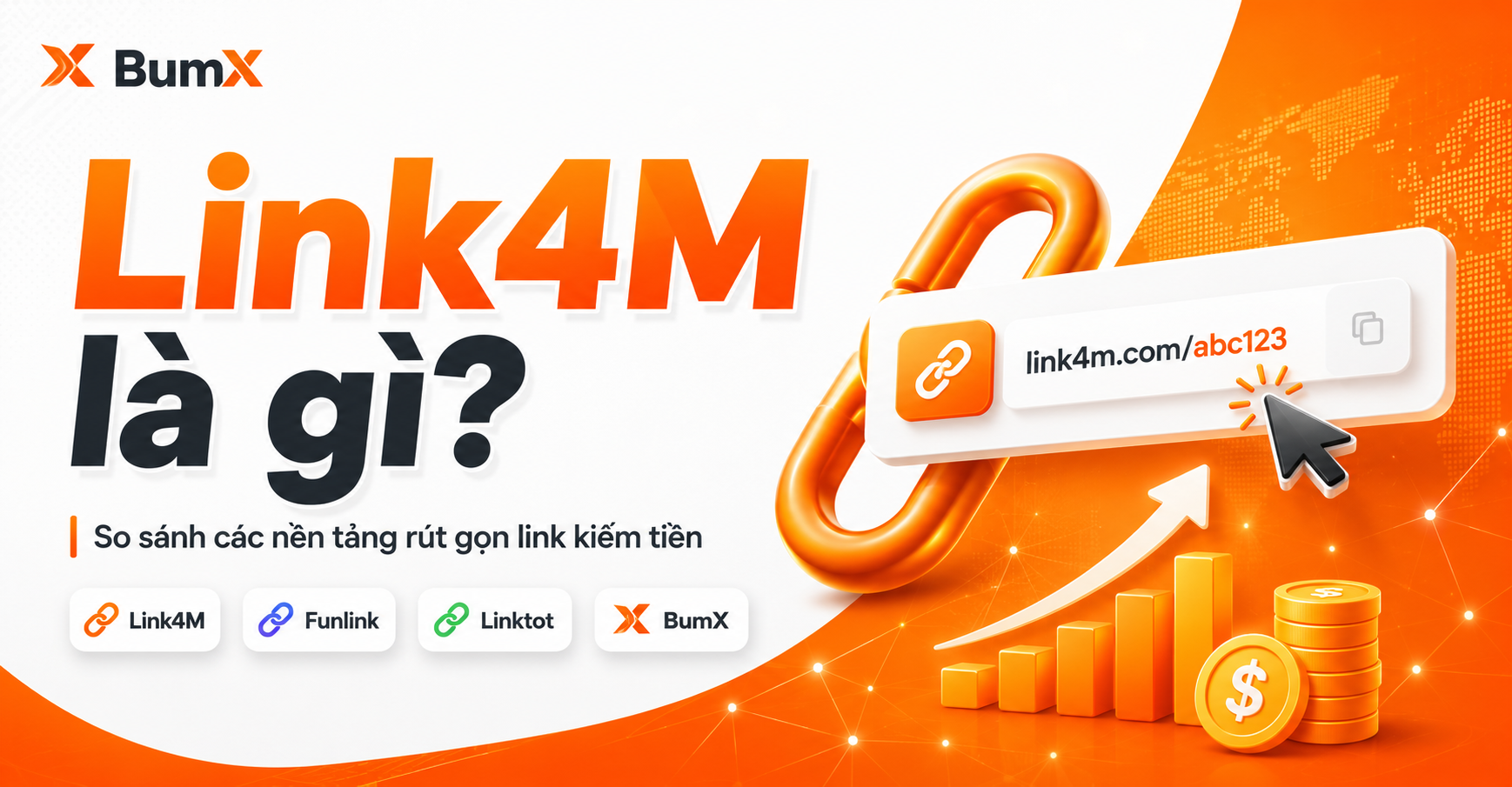 Link4M là gì? So sánh các nền tảng rút gọn link kiếm tiền